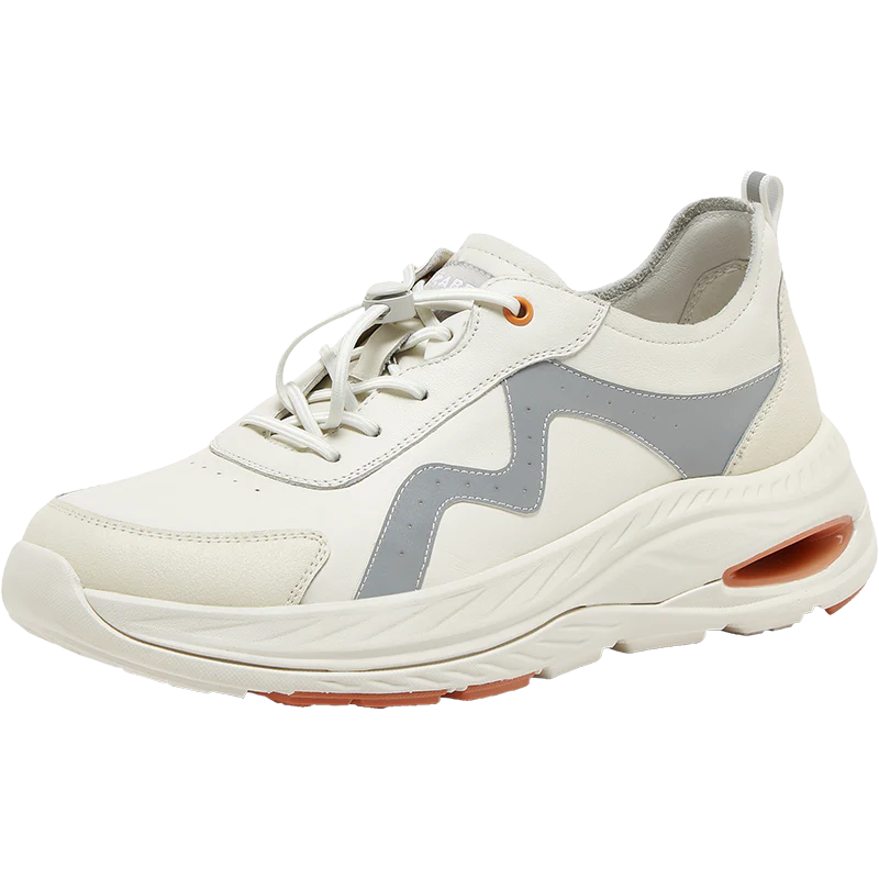 MIRABELL Cow Leather/Synthetic Leather Comfortable Sports Shoes (Men) - Image 3