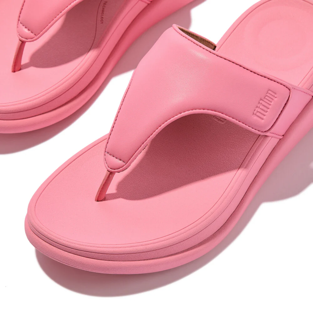 F-MODE Go Adjustable Flatform Toe-Post Sandals (Women) - Image 3