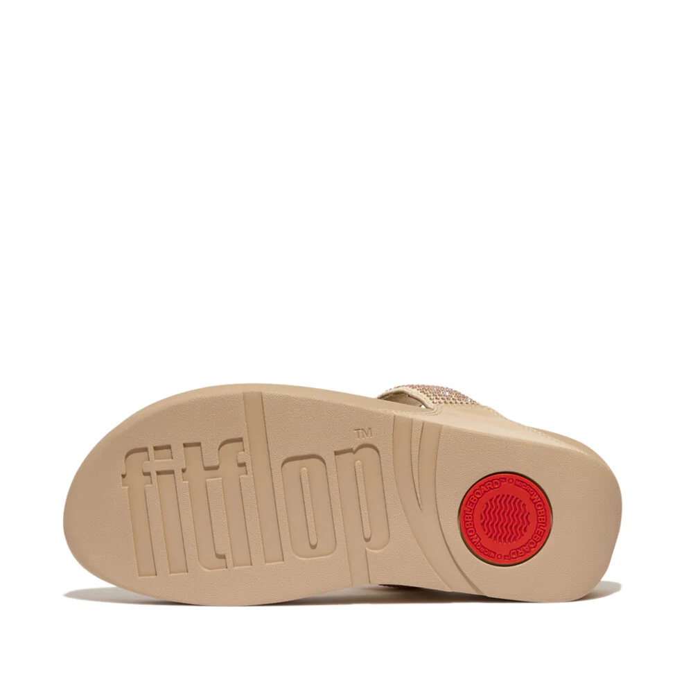 FITFLOP Lulu Crystal Embellished Toe-Post Sandals (Women) - Image 5