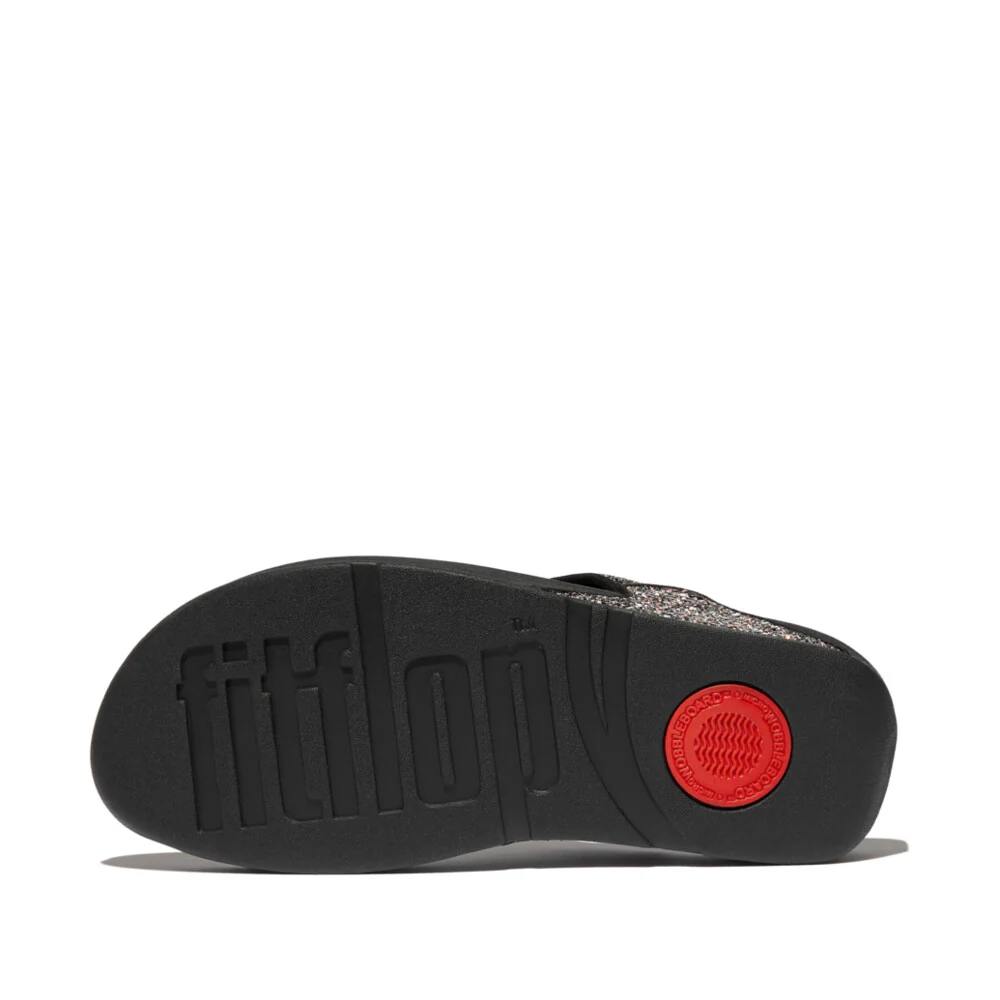 FITFLOP Lulu Multi-Tonal Glitter Toe-Post Sandals (Women) - Image 4