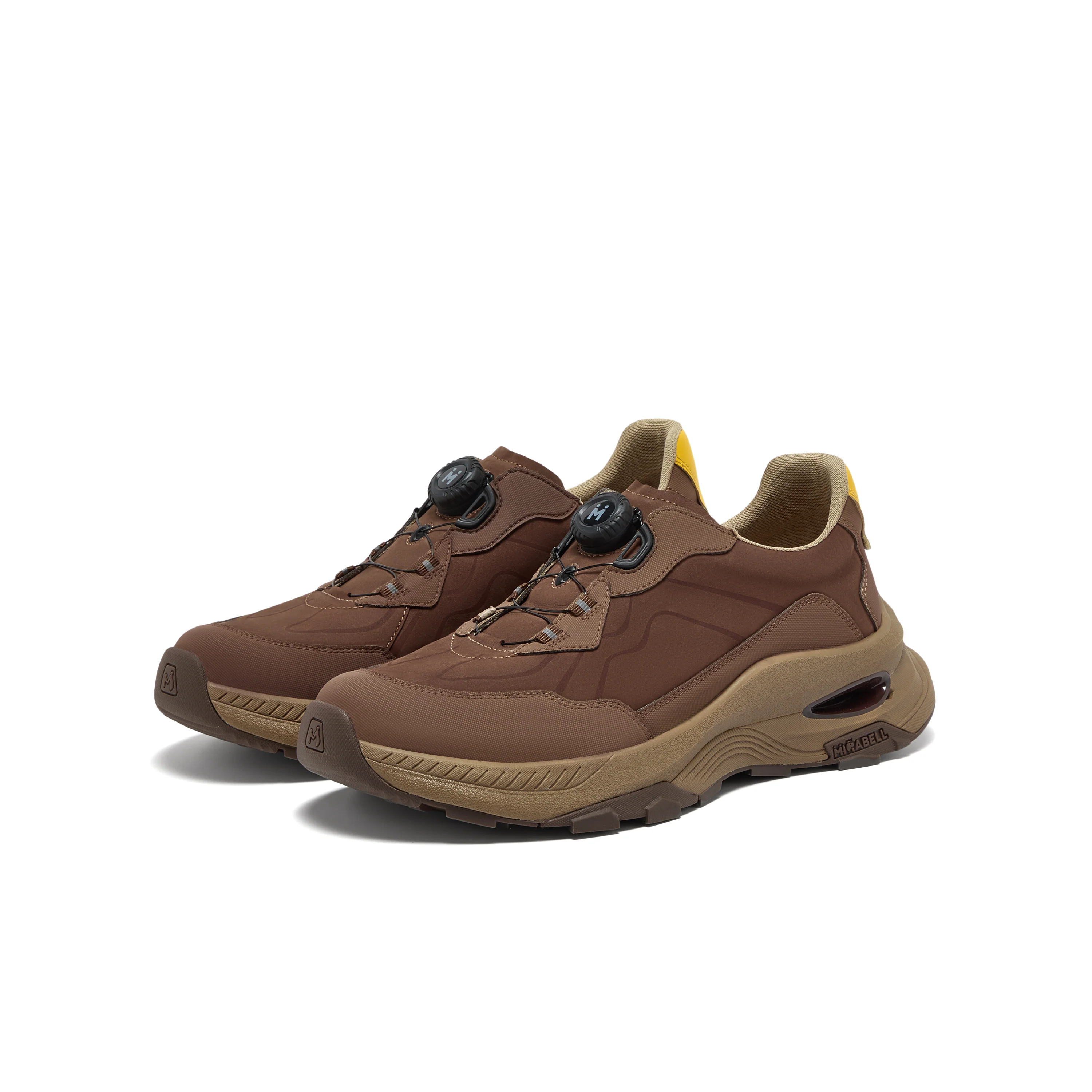 MIRABELL Cowhide/Synthetic Leather Comfortable Sports Shoes (Men) - Image 2