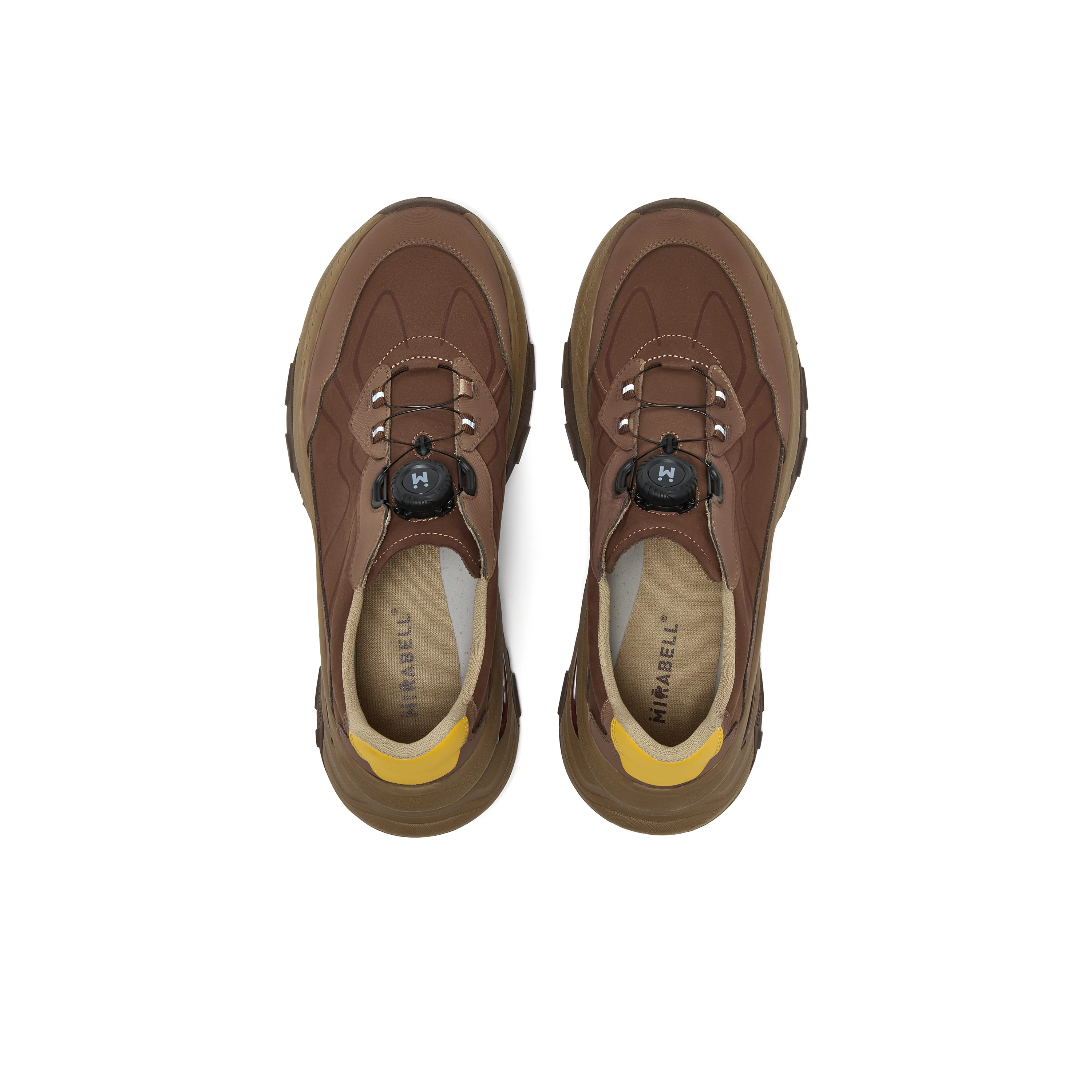 MIRABELL Cowhide/Synthetic Leather Comfortable Sports Shoes (Men) - Image 6