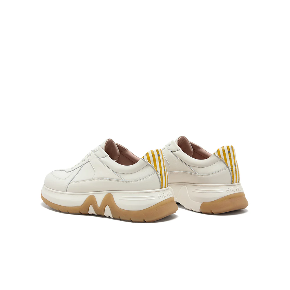 [MIRABELL x Winnie The Pooh] Cowhide Leather Casual Shoes (Women) - Image 4