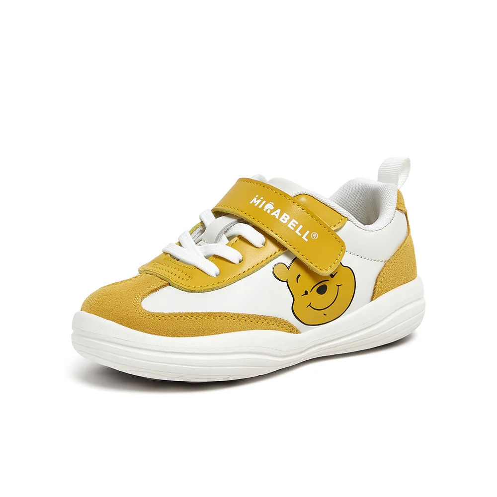 [MIRABELL x Winnie The Pooh] Cowhide Leather/Synthetic Leather Children's Travel Shoes (Kid) - Image 3