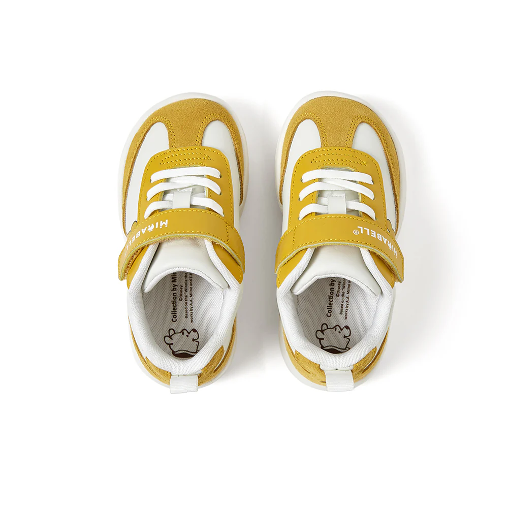 [MIRABELL x Winnie The Pooh] Cowhide Leather/Synthetic Leather Children's Travel Shoes (Kid) - Image 5