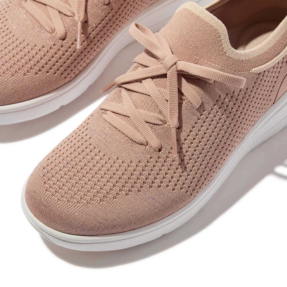 FITFLOP Super-Q Knit Slip-On Laced Sneakers (Women) - Image 4