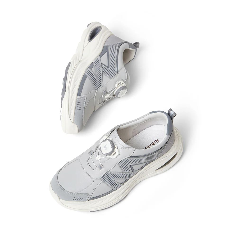 MIRABELL Synthetic Leather/Cow Leather/Cow Split Leather Comfortable Sports Shoes (Women) - Image 8