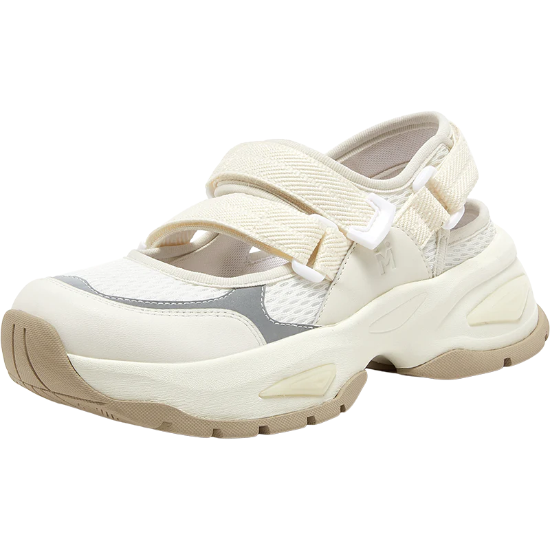 MIRABELL Textile/Cowhide Leather Comfortable Sandals (Women) - Image 3