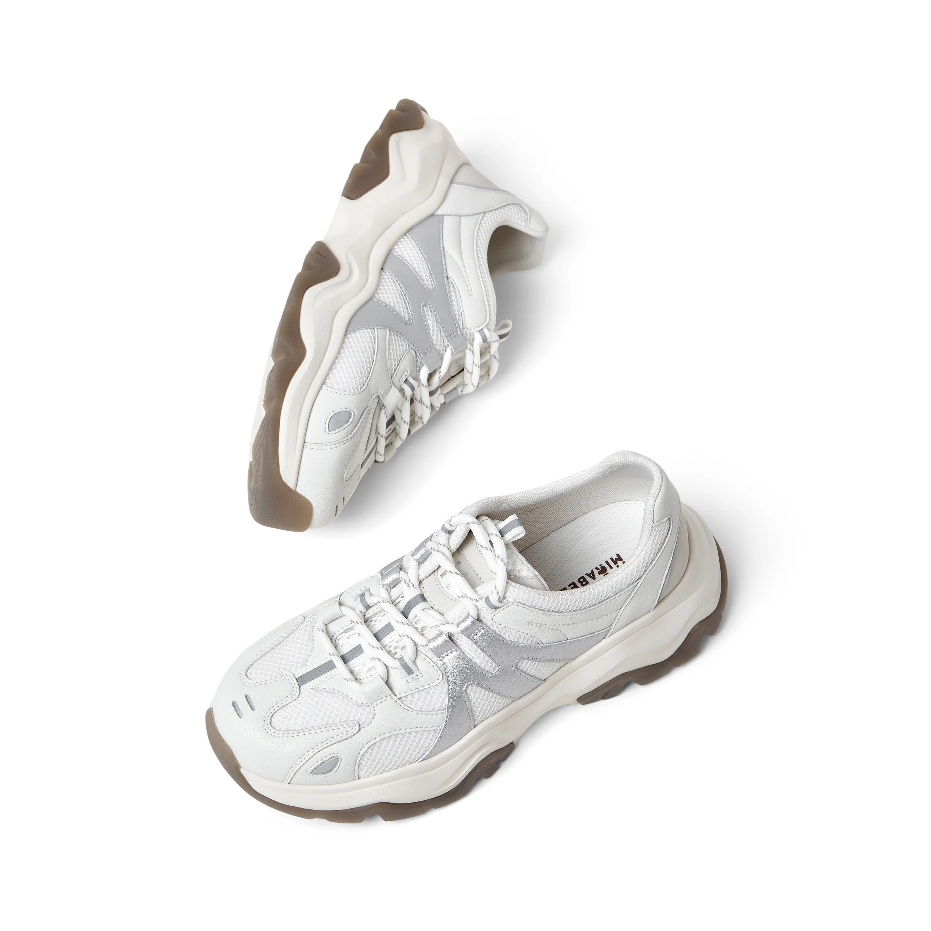 MIRABELL Textile/Synthetic Leather Comfortable Sports Shoes (Women) - Image 9